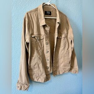 Men’s Casual Jacket size L - Tan